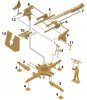 Italeri 7512 8.8 CM FLAK 37 AA GUN W/SERV. (1:72)